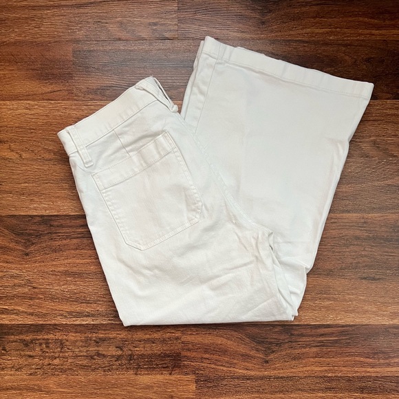 J Crew Point Sur Wide Leg High Waist Cropped - Picture 2 of 9